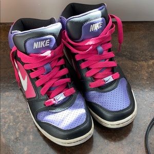 Nike Airs Pink and Purple